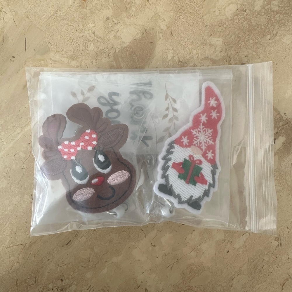 Holiday Badge holder